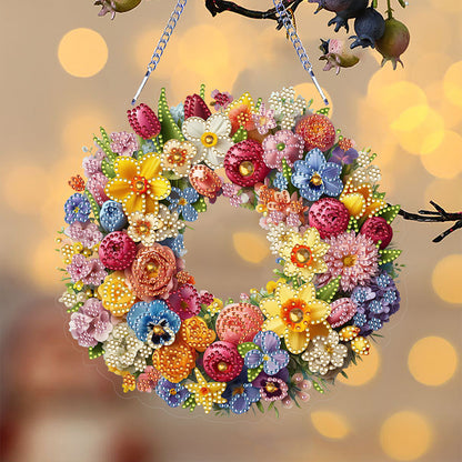 Acrylic Special Shape Animals Diamond Painting Ornaments for Garden Window Decor