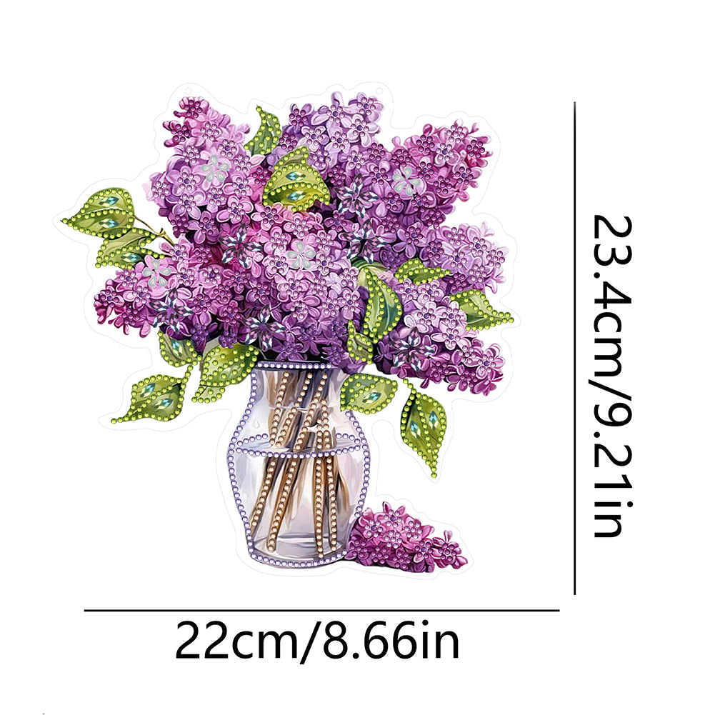 Acrylic Special Shape Animals Diamond Painting Ornaments for Garden Window Decor