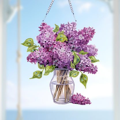 Acrylic Special Shape Animals Diamond Painting Ornaments for Garden Window Decor