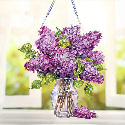 Acrylic Special Shape Animals Diamond Painting Ornaments for Garden Window Decor