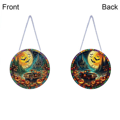 Acrylic Special Shape Animals Diamond Painting Ornaments for Garden Window Decor
