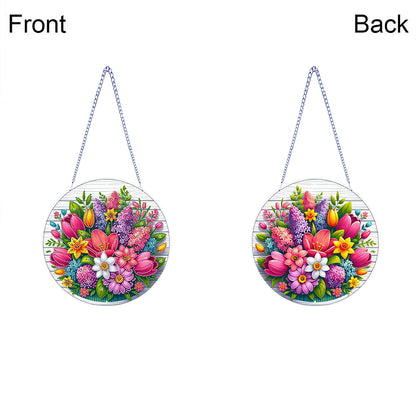 Acrylic Special Shape Animals Diamond Painting Ornaments for Garden Window Decor