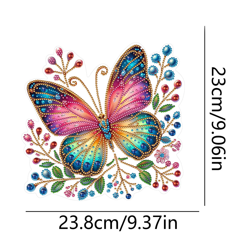 Acrylic Special Shape Animals Diamond Painting Ornaments for Garden Window Decor