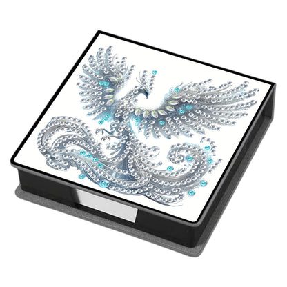 Leather 5D Diamond Painting Kit Note Box Diamond Art Notepad Box for Home Office
