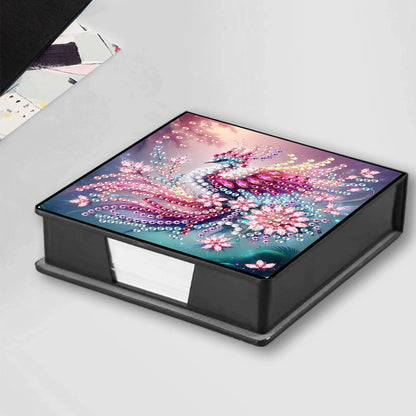 Leather 5D Diamond Painting Kit Note Box Diamond Art Notepad Box for Home Office