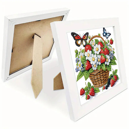 Butterfly Bouquet - Special Shaped Drill Diamond Painting 15*15CM