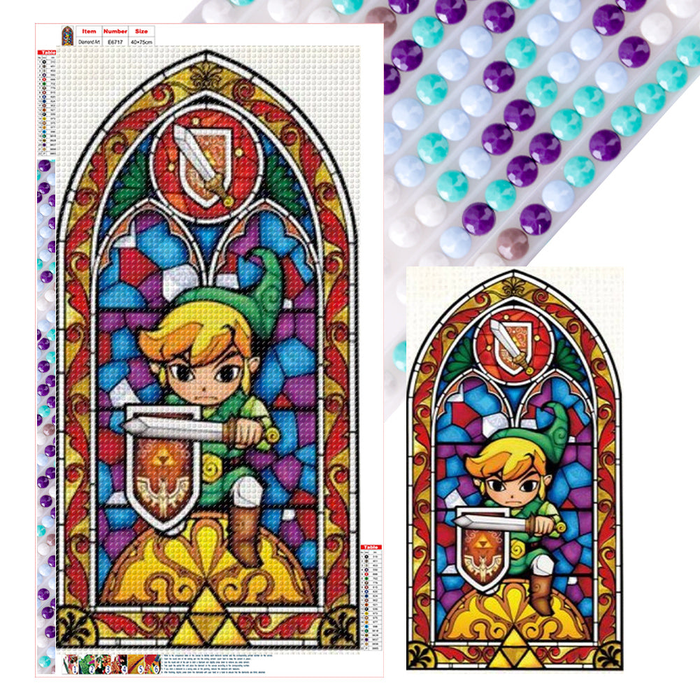 Zelda - Full Round Drill Diamond Painting 40*75CM