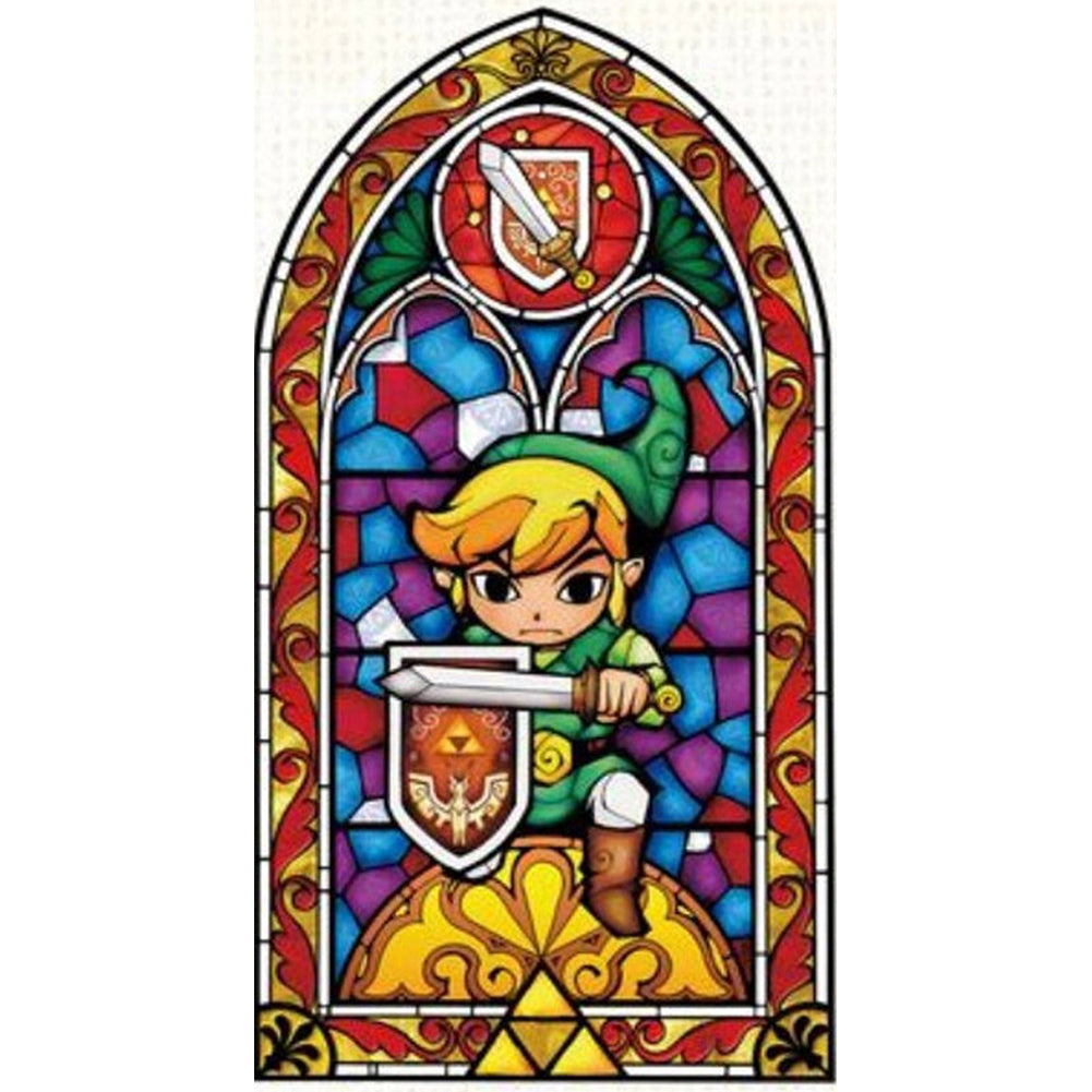 Zelda - Full Round Drill Diamond Painting 40*75CM