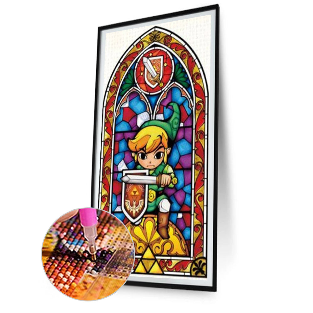 Zelda - Full Round Drill Diamond Painting 40*75CM