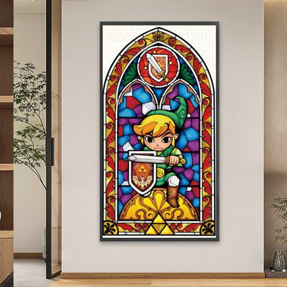 Zelda - Full Round Drill Diamond Painting 40*75CM