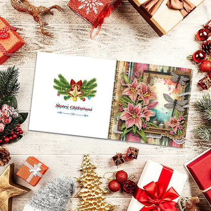6pcs Diamond Painting Greeting Cards Handmade DIY Diamond Art Cards for Adults