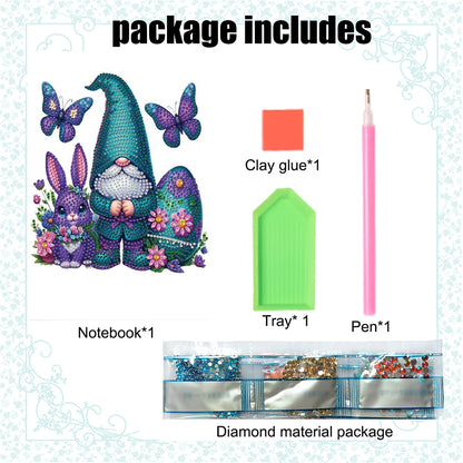 Snowman Special Shaped Diamond Painting Diary Book A5 Diamond Painting Notebooks