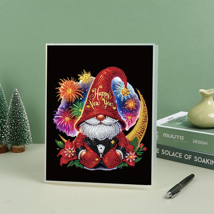 Snowman Special Shaped Diamond Painting Diary Book A5 Diamond Painting Notebooks
