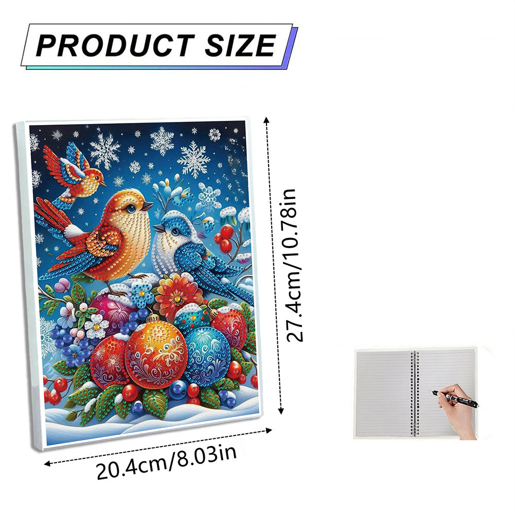Snowman Special Shaped Diamond Painting Diary Book A5 Diamond Painting Notebooks