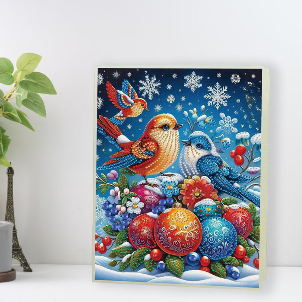 Snowman Special Shaped Diamond Painting Diary Book A5 Diamond Painting Notebooks