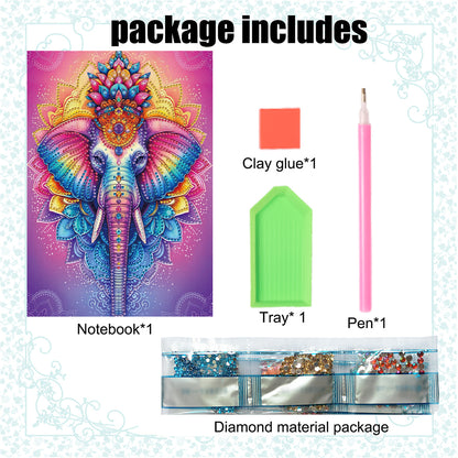 Snowman Special Shaped Diamond Painting Diary Book A5 Diamond Painting Notebooks