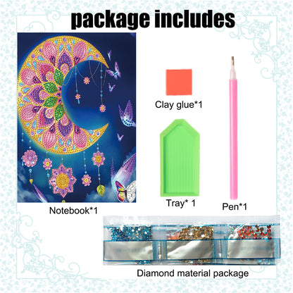 Snowman Special Shaped Diamond Painting Diary Book A5 Diamond Painting Notebooks