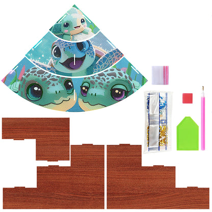 Wood Flowers Diamond Painting Organizer Rack Diamond Display Rack for Art Crafts