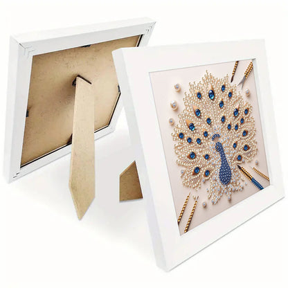 Peacock - Special Shaped Drill Diamond Painting 18*18CM