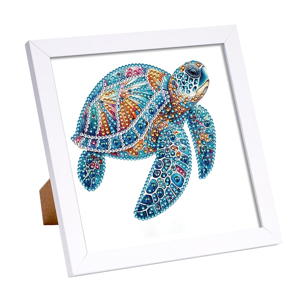 Sea Turtle - Special Shaped Drill Diamond Painting 18*18CM