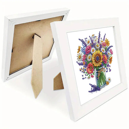Bouquet - Special Shaped Drill Diamond Painting 18*18CM