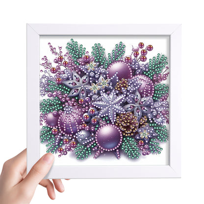 Christmas Decoration - Special Shaped Drill Diamond Painting 18*18CM