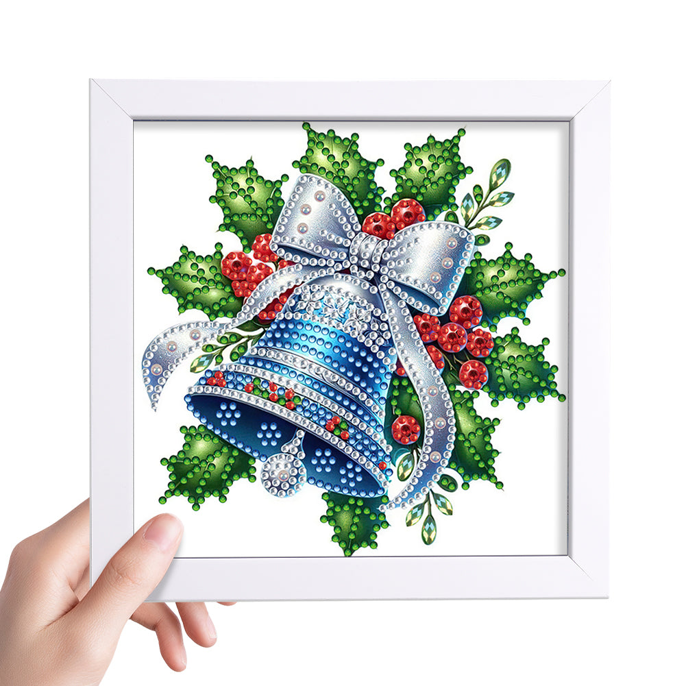 Christmas Bell - Special Shaped Drill Diamond Painting 18*18CM