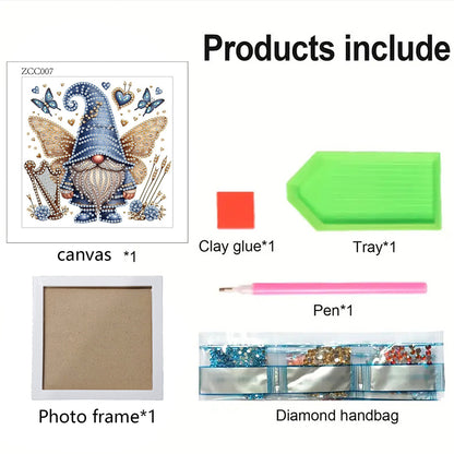 Gnome - Special Shaped Drill Diamond Painting 18*18CM