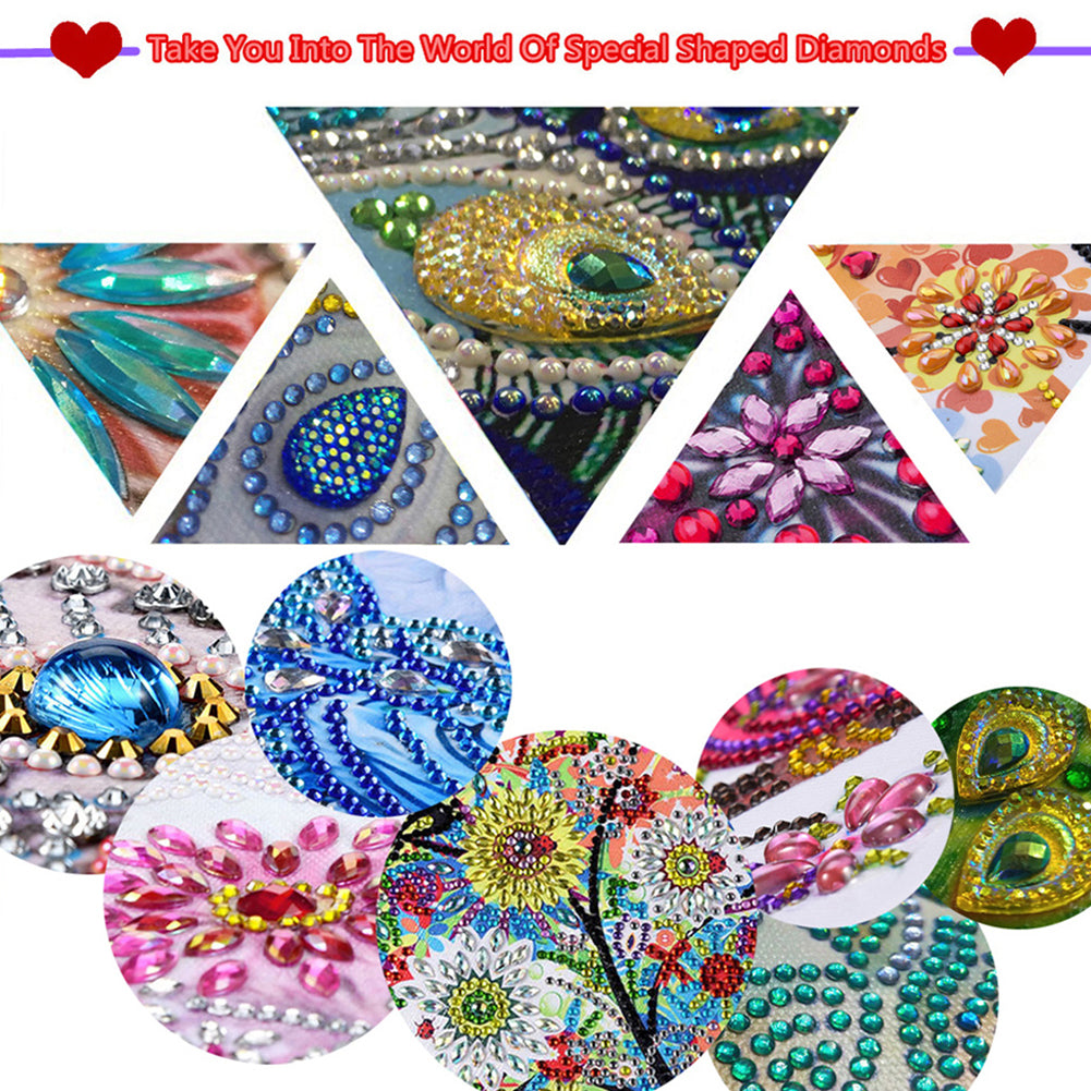 Owl - Special Shaped Drill Diamond Painting 18*18CM