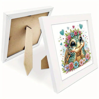 Sea Turtle - Special Shaped Drill Diamond Painting 18*18CM