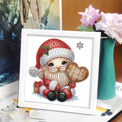 Santa Claus - Special Shaped Drill Diamond Painting 18*18CM