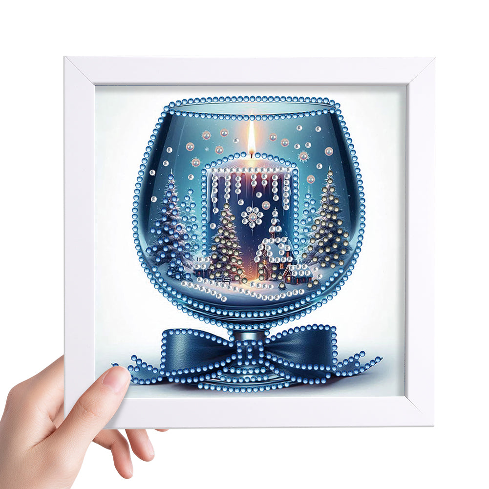 Cup Candle - Special Shaped Drill Diamond Painting 18*18CM
