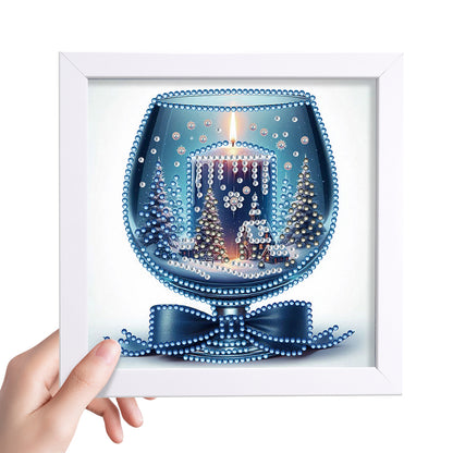 Cup Candle - Special Shaped Drill Diamond Painting 18*18CM