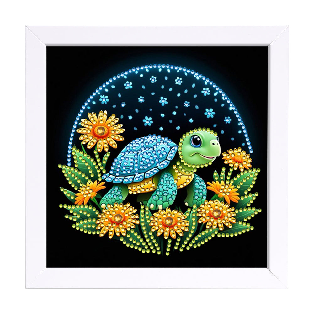 Sea Turtle - Special Shaped Drill Diamond Painting 18*18CM