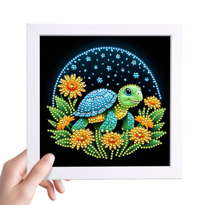 Sea Turtle - Special Shaped Drill Diamond Painting 18*18CM