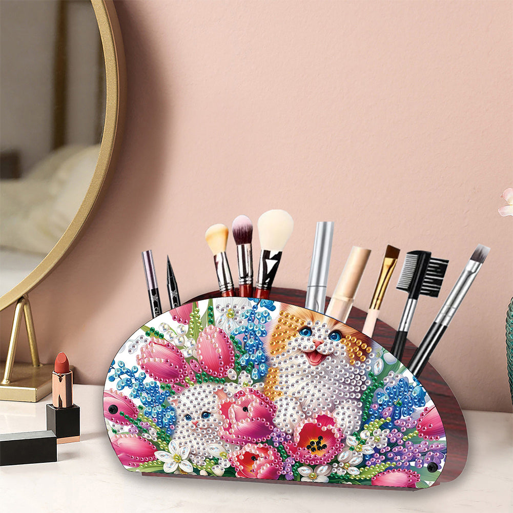 Wooden Animals DIY Rhinestones Storage Holder Diamond Painting Organizer Rack