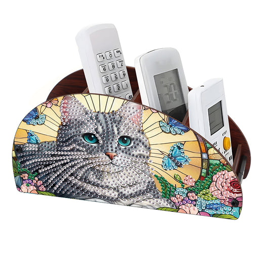 Wooden Animals DIY Rhinestones Storage Holder Diamond Painting Organizer Rack