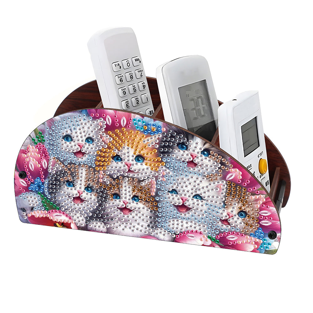 Wooden Animals DIY Rhinestones Storage Holder Diamond Painting Organizer Rack