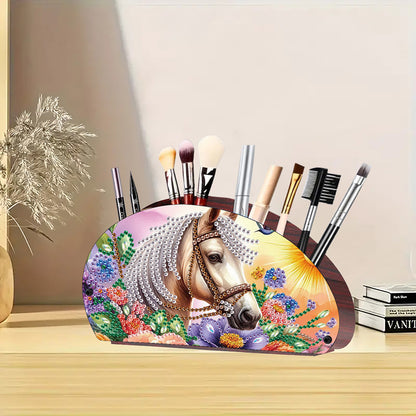Wooden Animals DIY Rhinestones Storage Holder Diamond Painting Organizer Rack