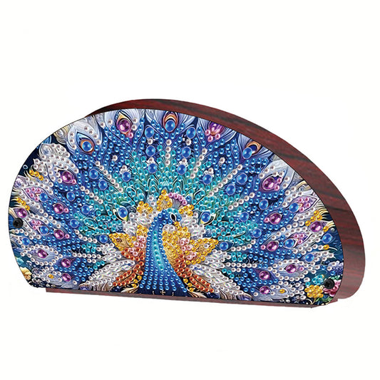 Wooden Animals DIY Rhinestones Storage Holder Diamond Painting Organizer Rack