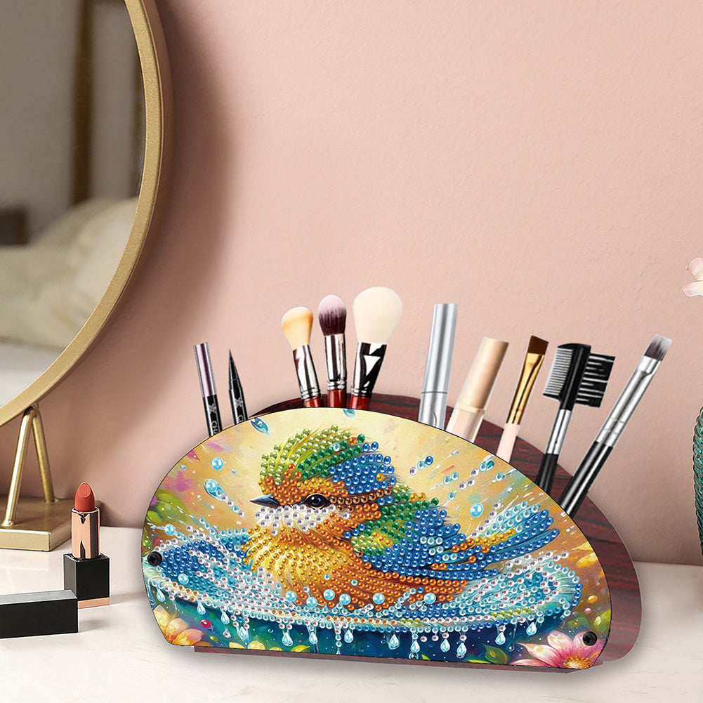 Wooden Animals DIY Rhinestones Storage Holder Diamond Painting Organizer Rack