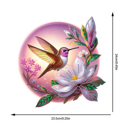 Acrylic Diamond Painting Hanging Pendant Rhinestone Diamond Art Window Pendants