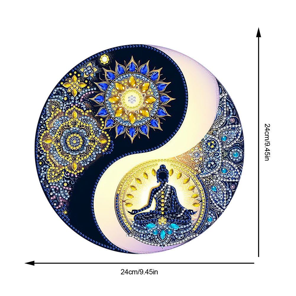 Acrylic Diamond Painting Hanging Pendant Rhinestone Diamond Art Window Pendants