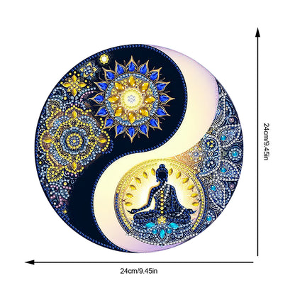 Acrylic Diamond Painting Hanging Pendant Rhinestone Diamond Art Window Pendants