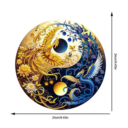 Acrylic Diamond Painting Hanging Pendant Rhinestone Diamond Art Window Pendants