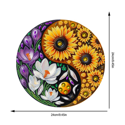 Acrylic Diamond Painting Hanging Pendant Rhinestone Diamond Art Window Pendants