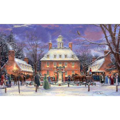 Castle - Full Square Drill Diamond Painting 50*30CM