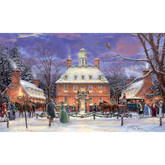 Castle - Full Square Drill Diamond Painting 50*30CM