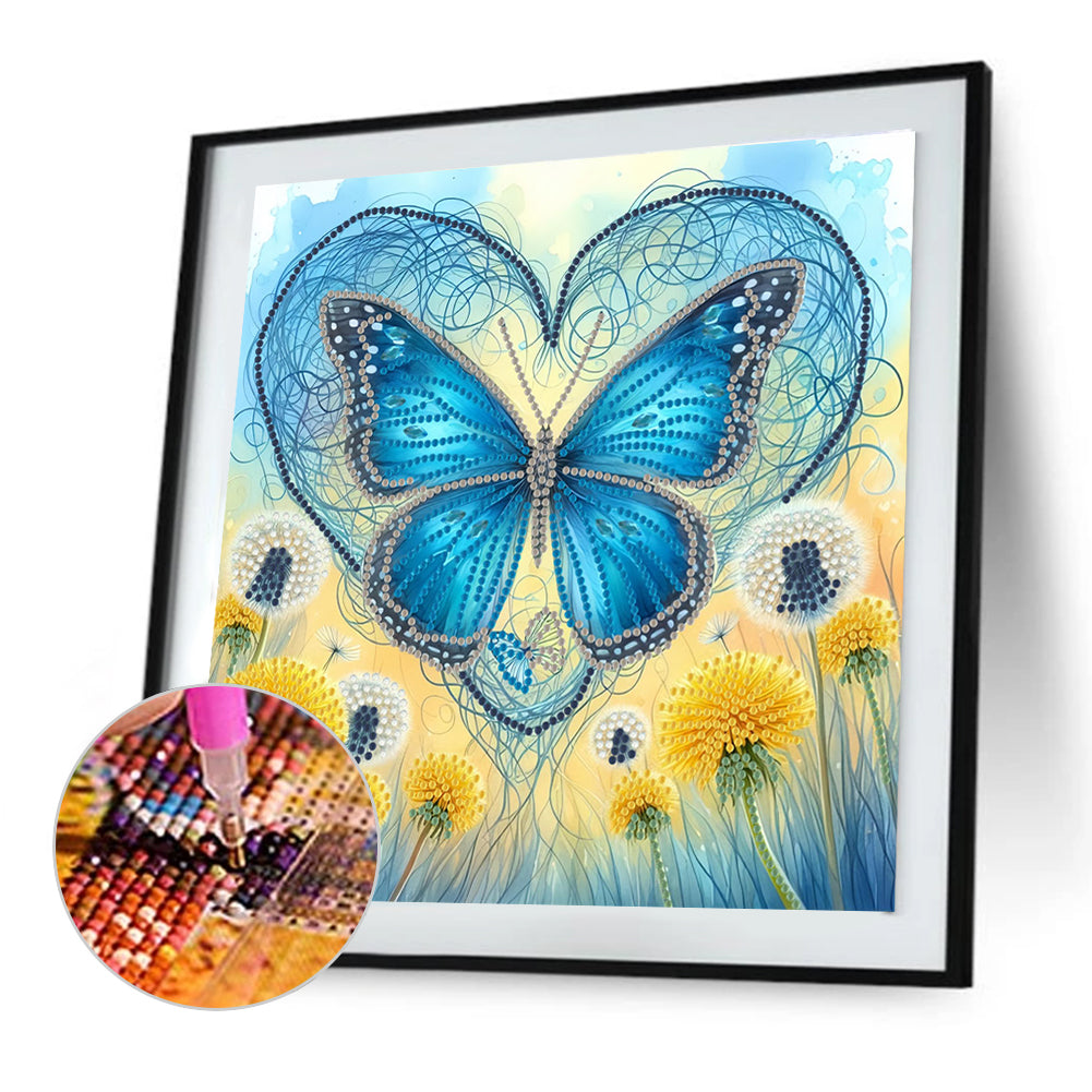 Butterfly - Special Shaped Drill Diamond Painting 30*30CM