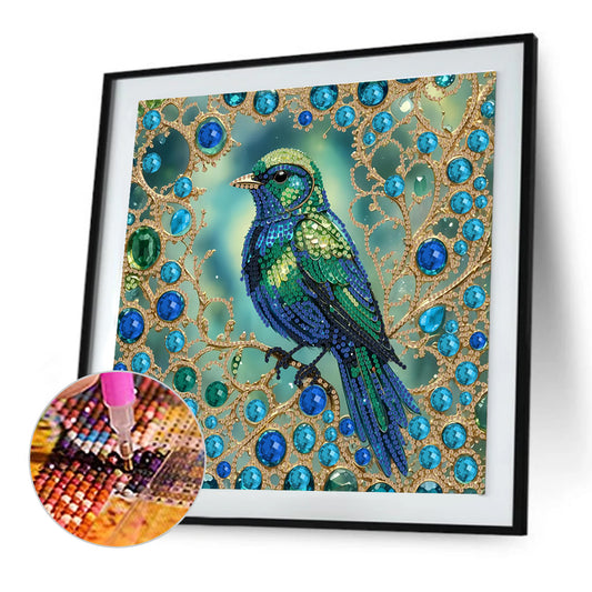Crow - Special Shaped Drill Diamond Painting 30*30CM